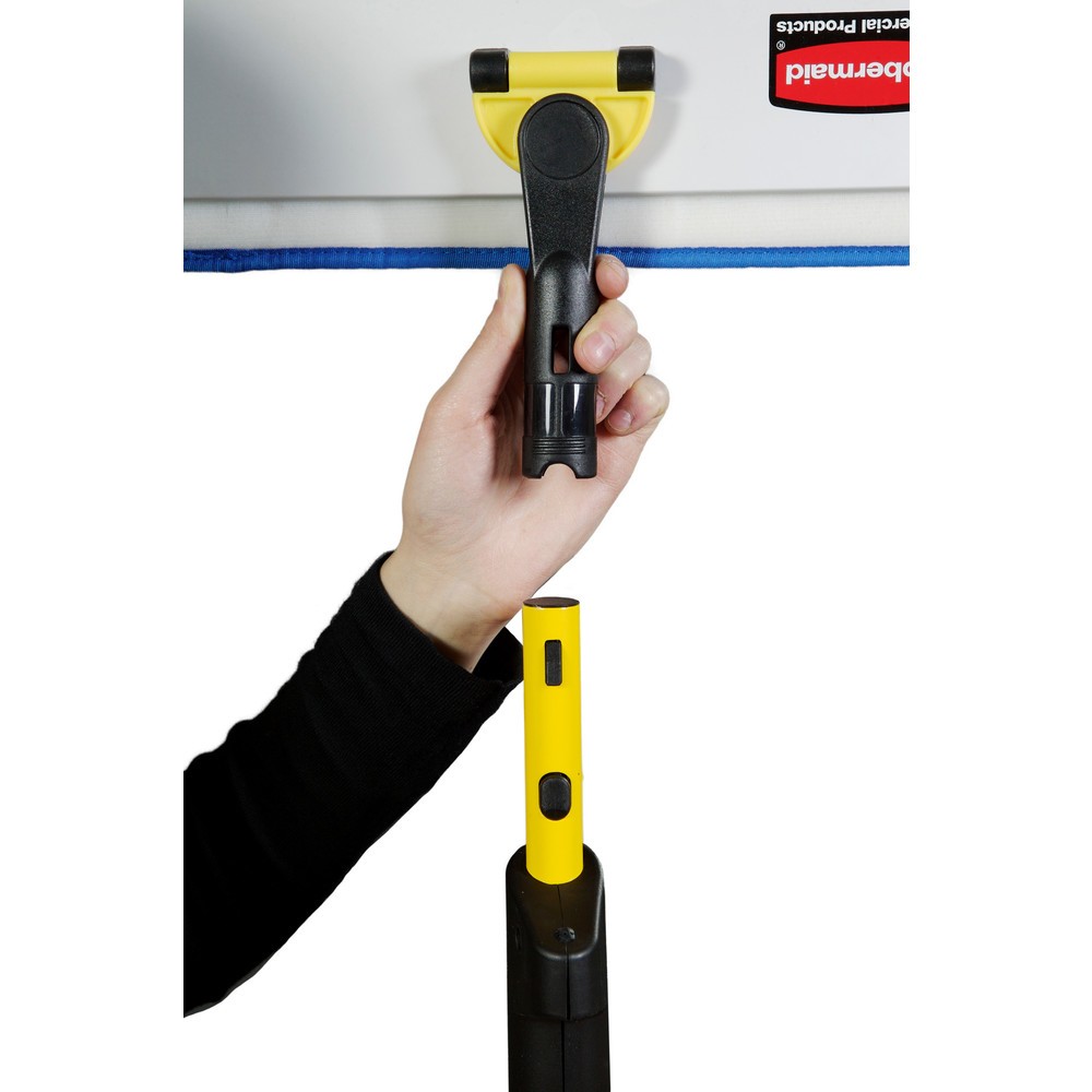 N° de l'image du produit 5 : Rubbermaid® Frange multifibre Pulse, jaune,noir