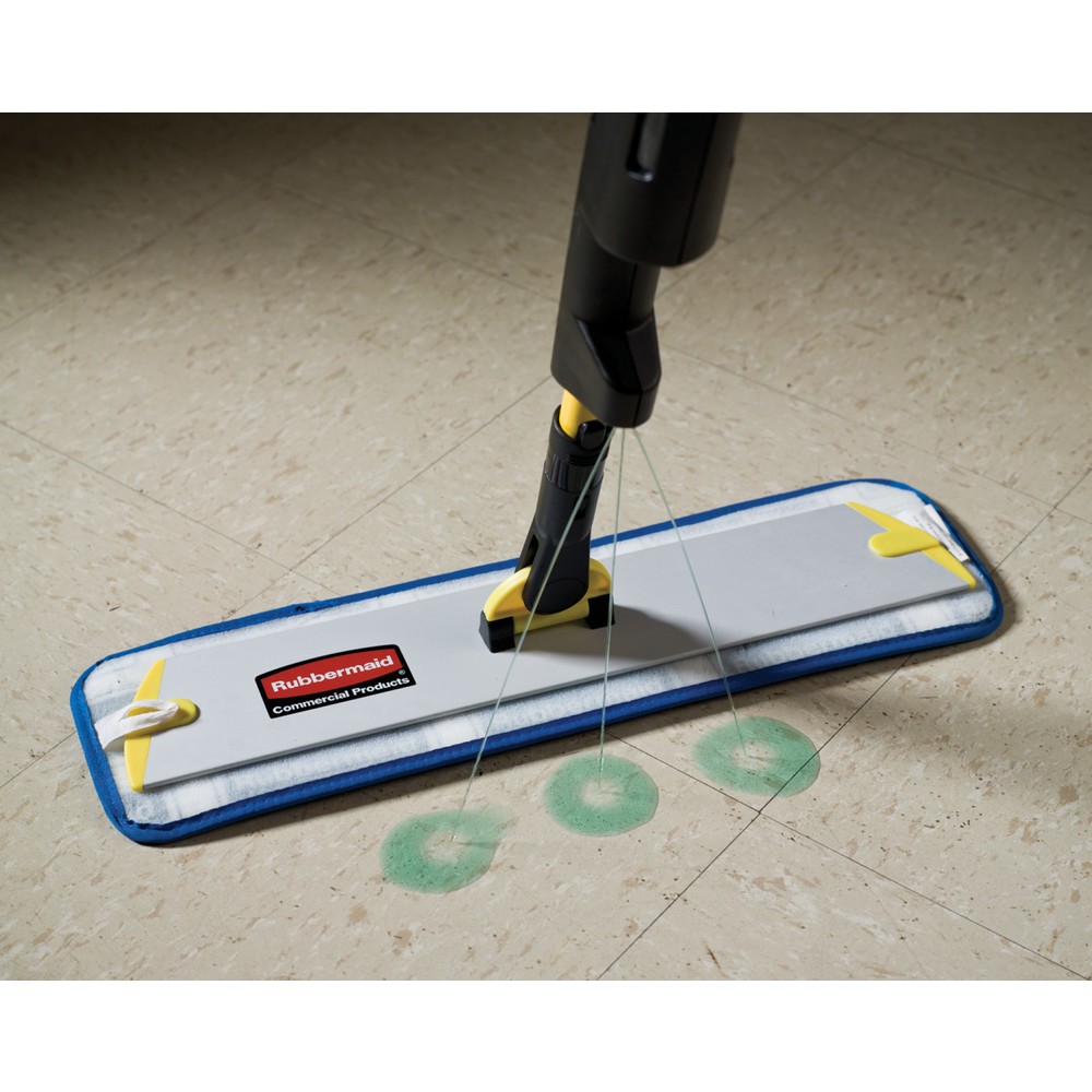 N° de l'image du produit 6 : Rubbermaid® Frange multifibre Pulse, jaune,noir