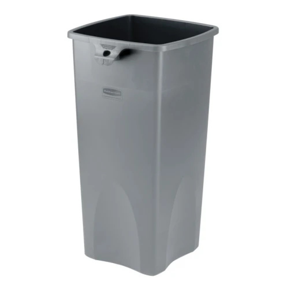 Product image: Rubbermaid® recycling container, 87 litres, grey