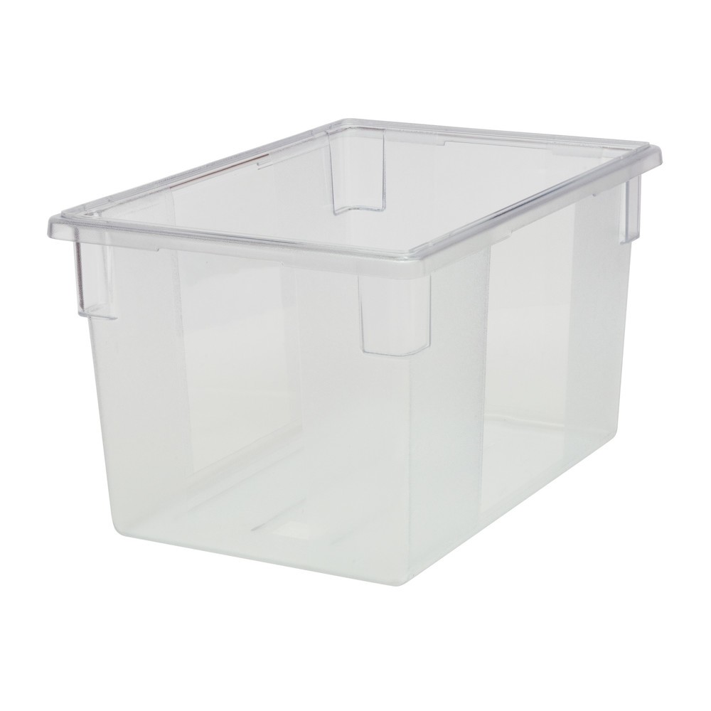 Produktabbildung: Rubbermaid® Lebensmittelbehälter, transparent, 81,5 Liter, HxBxT 152 x 457 x 660 mm