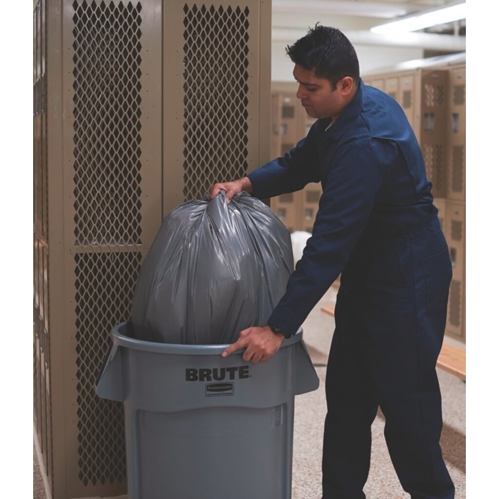 Rubbermaid® Mehrzwecktonne, blau 121 l PE, Außen-Durchmesser560xH692mm Produktabbildung: Rubbermaid® Mehrzwecktonne, blau 121 l PE, Außen-Durchmesser560xH692mm