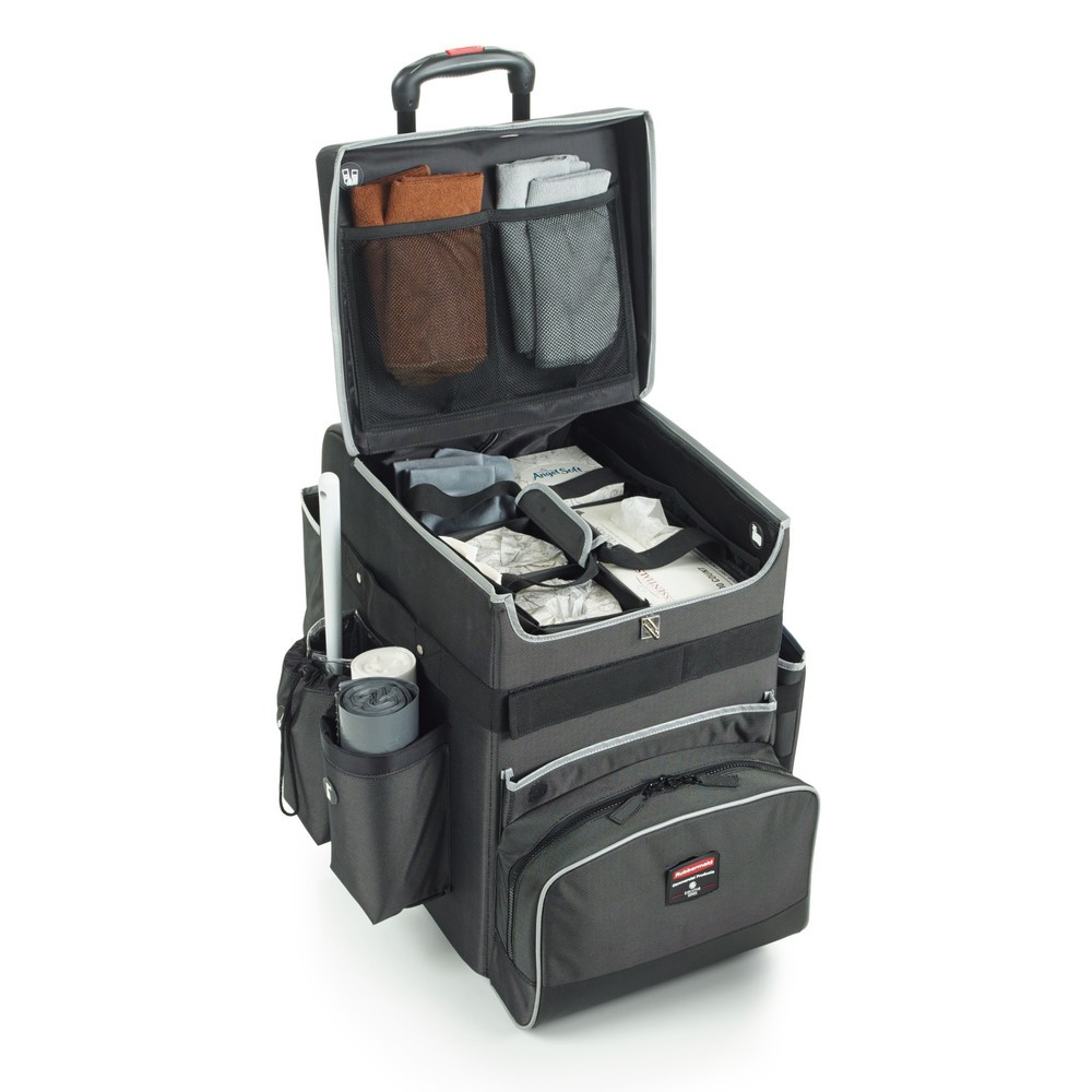 Produktabbildung: Rubbermaid® Quick Cart Reinigungswagen M, HxBxT 533 x 363 x 419 mm