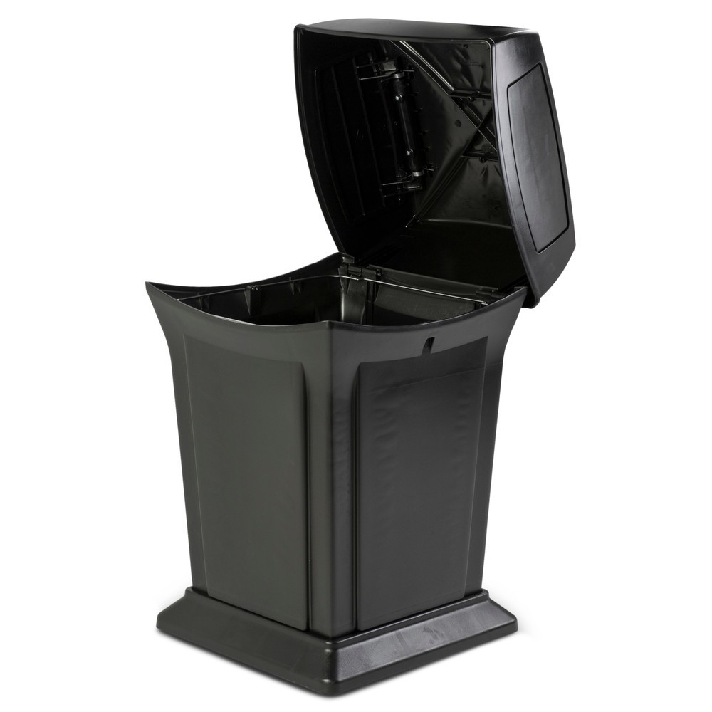 Número de imagen del producto 2: Rubbermaid Ranger® - cubo de basura (4 aberturas, 170,3 litros), color negro