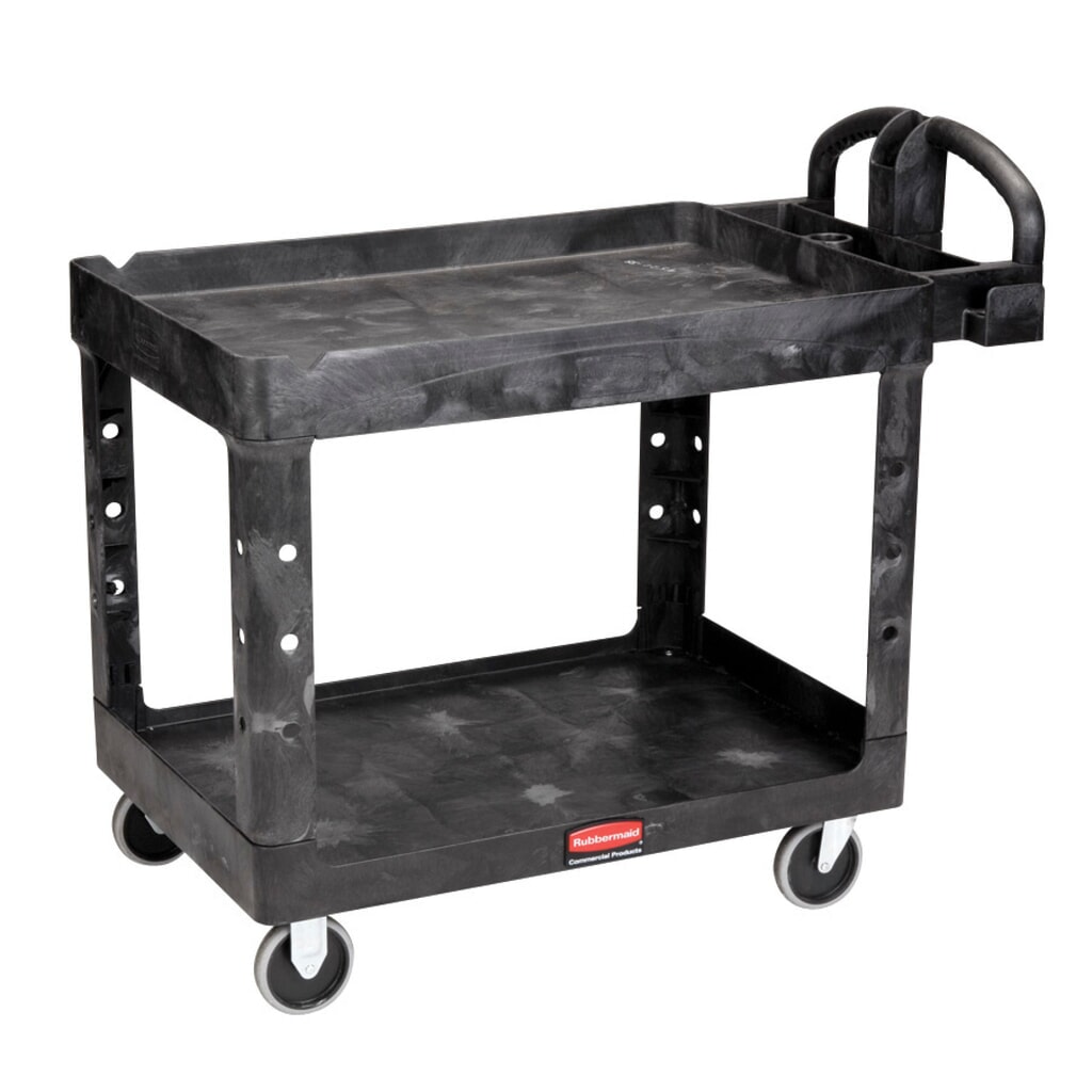 Produktabbildung: Rubbermaid® Transportwagen M, Tragkraft 226 kg, schwarz