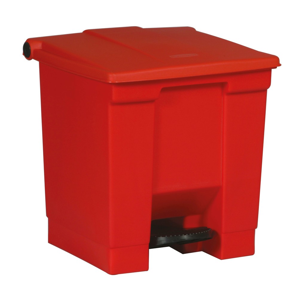 Produktabbildung: Rubbermaid® Tret-Abfallbehälter Step-On Classic, 30 Liter, rot