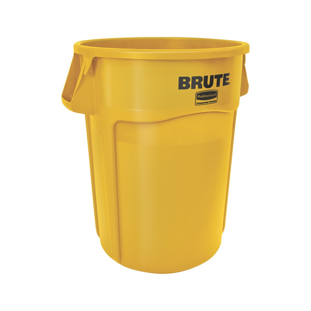 Produktabbildung: Rubbermaid® Universalcontainer, Kunststoff, rund, 166 Liter, gelb