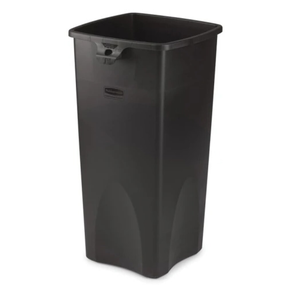 Produktabbildung: Rubbermaid® Wertstoffsammler , 87 Liter, schwarz
