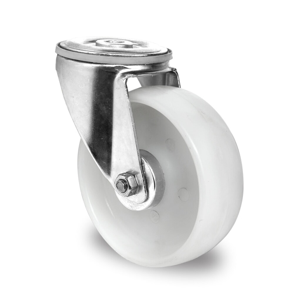 Produktabbildung: Rückenlochlenkrolle ø 80 mm Serie P0P0 Rollenlager