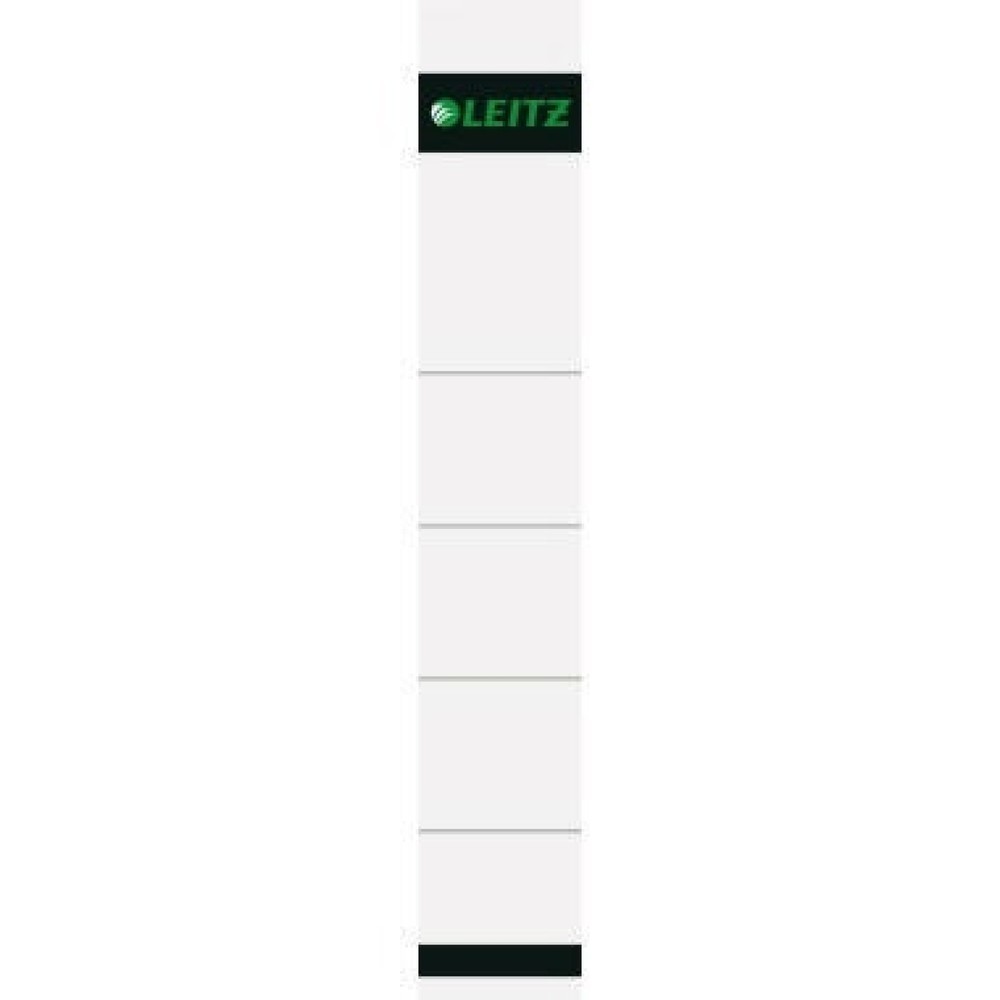 Produktabbildung: Leitz Einsteckrückenschild 16080085 kurz/schmal Karton gr 10 St./Pack.