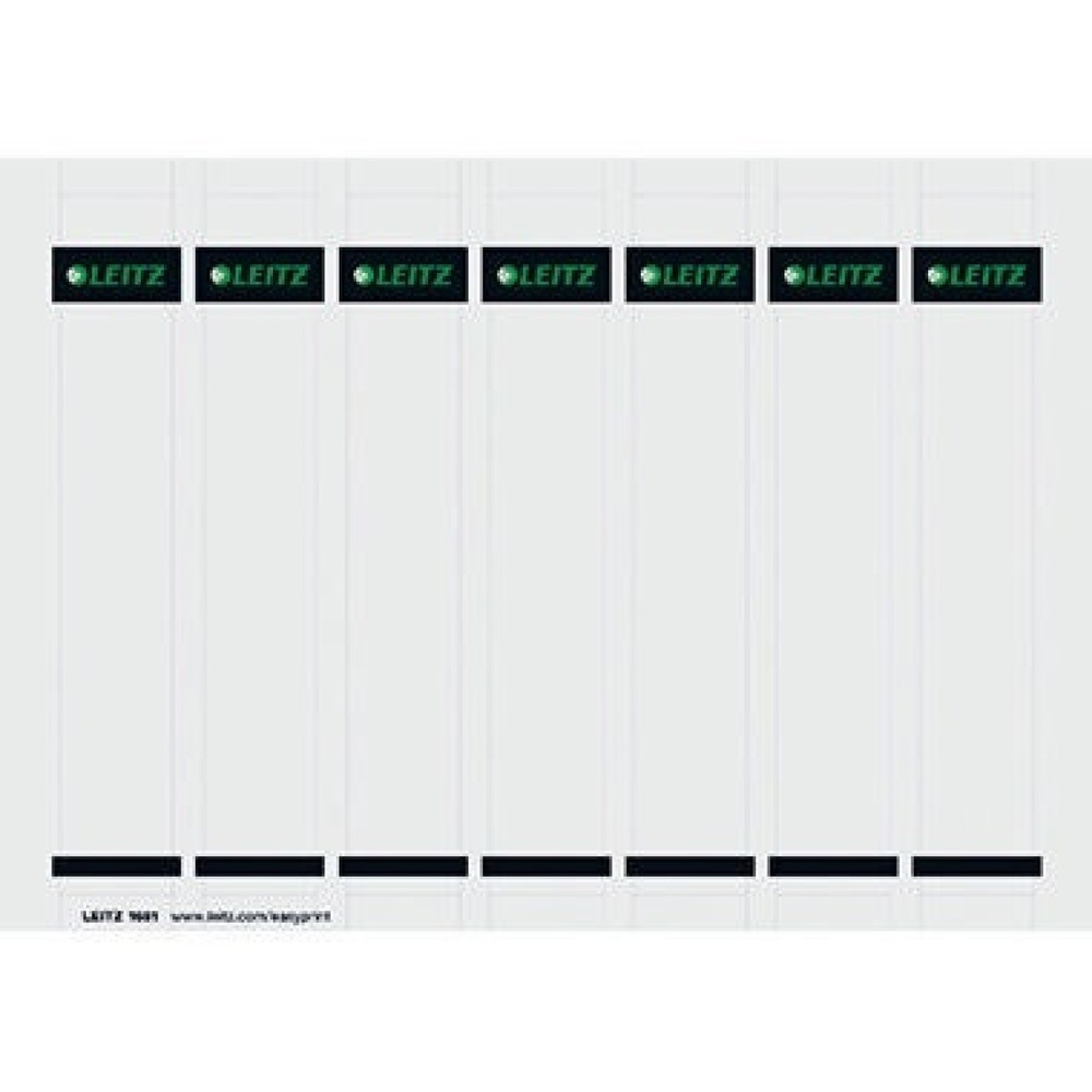 Produktabbildung: Leitz Einsteckrückenschild 16810085 kurz/schmal Karton gr 175 St./Pack.