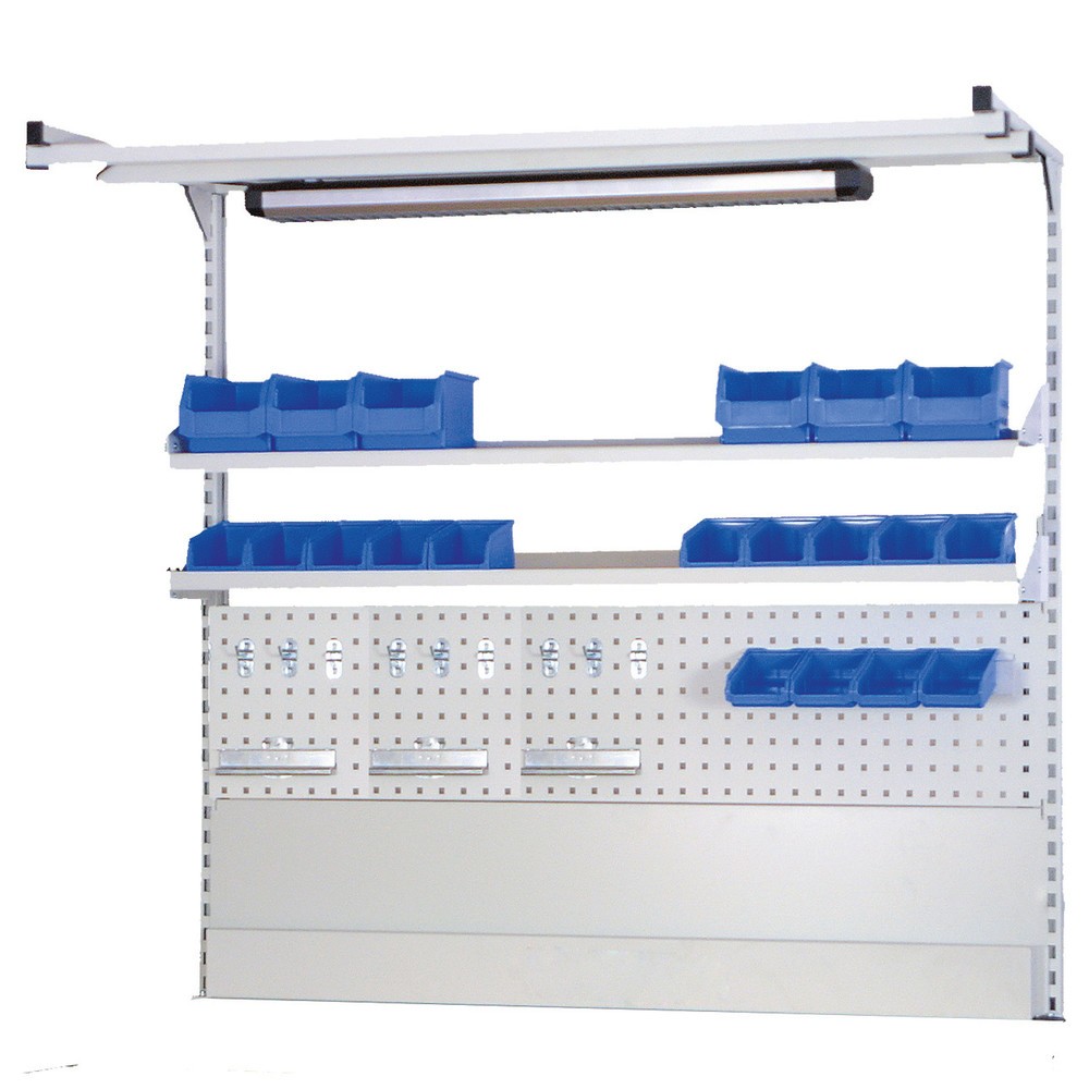 Produktabbildung: Werkbank-Aufbau für Bedrunka+Hirth Werkbanktisch, BxH 1.500 x 1.250 mm