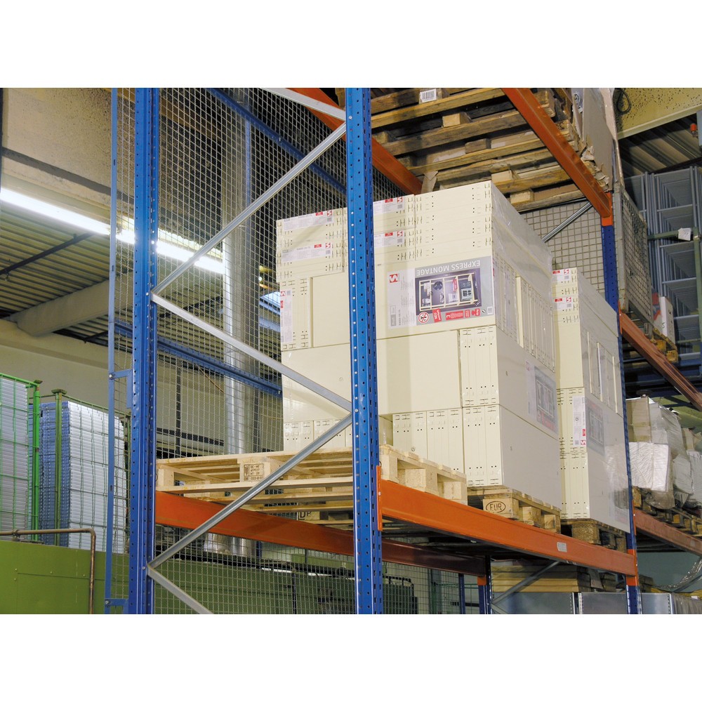 Produktabbildung Nr. 2: Rückwandgitter für SCHULTE Palettenregal, Typ S, HxB 1.000 x 2.700 mm