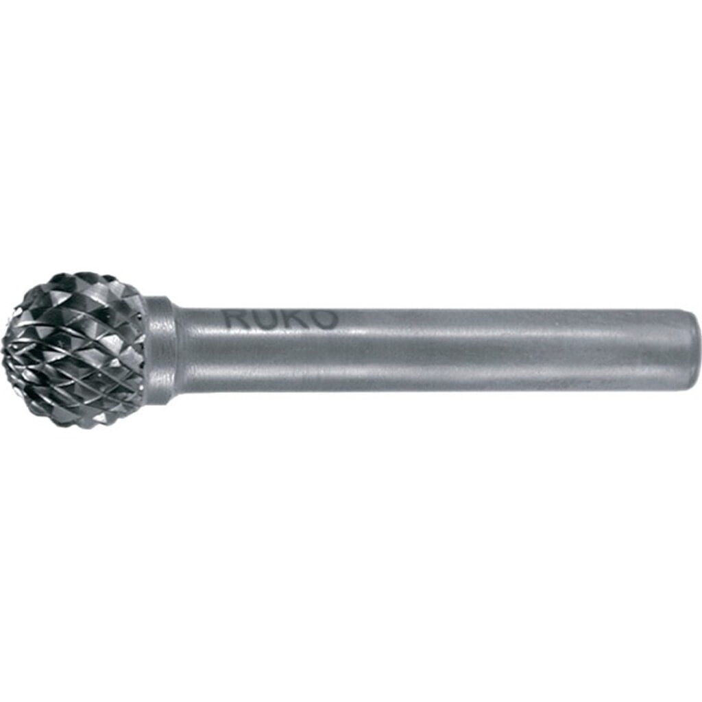 Produktabbildung: RUKO Frässtift KUD, Hartmetall Blank, Ø 3 mm Kopflänge 2,7 mm Schaft-Ø 3 mm, Verzahnung KVZ 4
