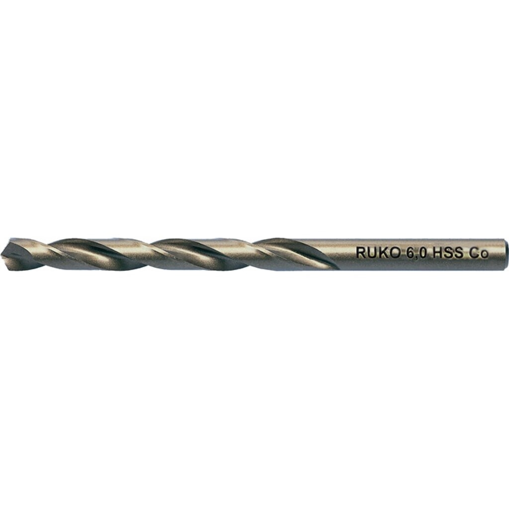 Produktabbildung: RUKO Spiralbohrer DIN 338 Typ INOX D.2mm HSS-Co5 profilgeschl.Zyl.schaft