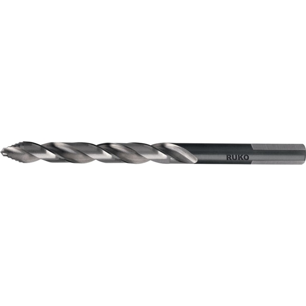 RUKO Spiralbohrer ULTIMATECUT FS DIN 338 Typ N, Nenn-Durchmesser 8,5 mm, HSS blank/brüniert 3-Flächenschaft Produktabbildung: RUKO Spiralbohrer ULTIMATECUT FS DIN 338 Typ N, Nenn-Durchmesser 8,5 mm, HSS blank/brüniert 3-Flächenschaft