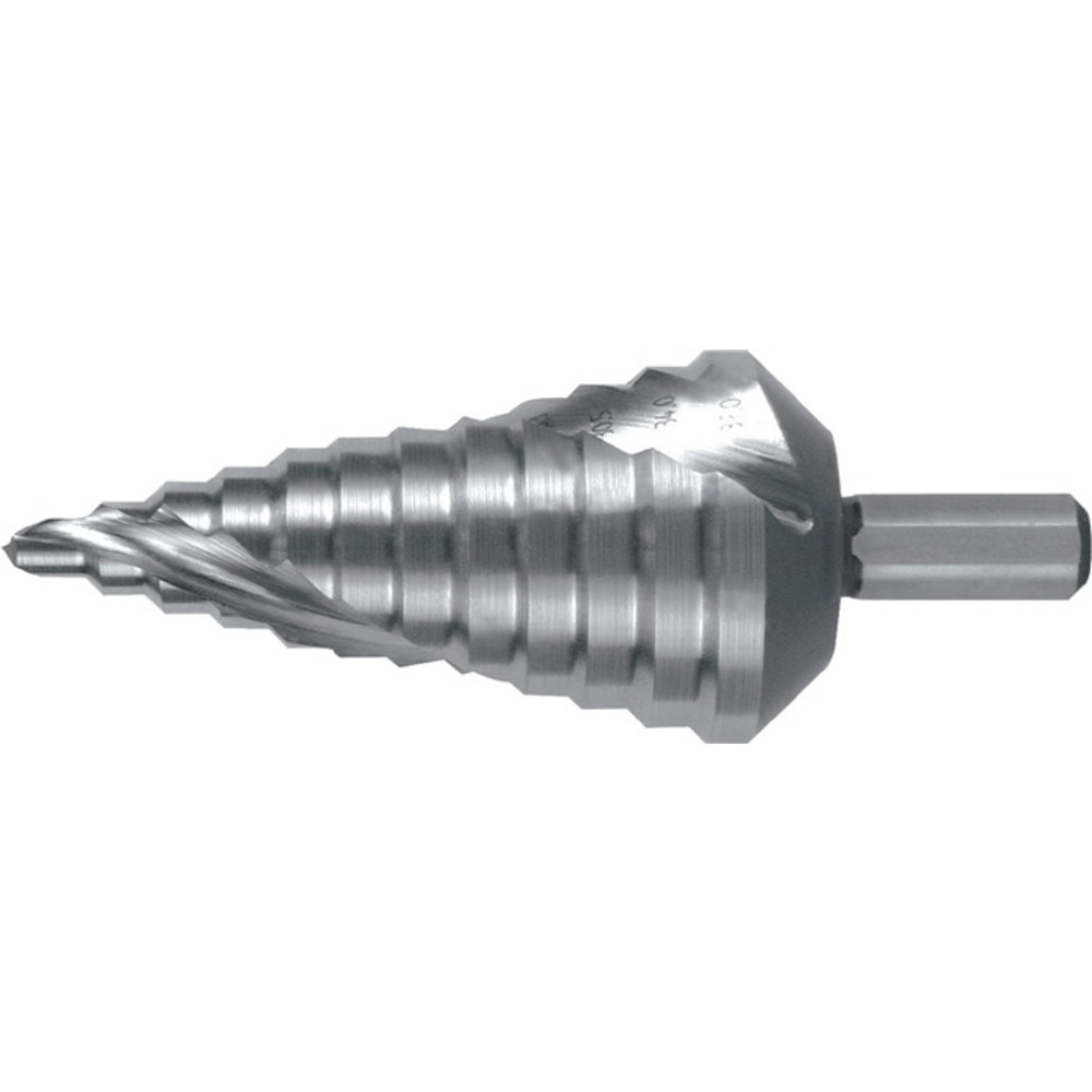 Produktabbildung Nr. 2: RUKO Stufenbohrer Bohrber.6-37mm HSS Spiralnut Stufen 12
