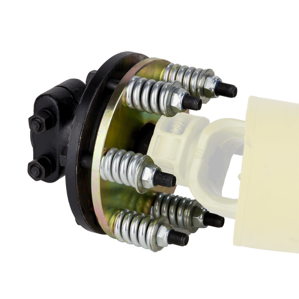 Rutschkupplung für Gelenk-/Zapfwelle, bis 1.000 Nm, Ø 165 mm, Einbaulänge 120 mm Produktabbildung: Rutschkupplung für Gelenk-/Zapfwelle, bis 1.000 Nm, Ø 165 mm, Einbaulänge 120 mm