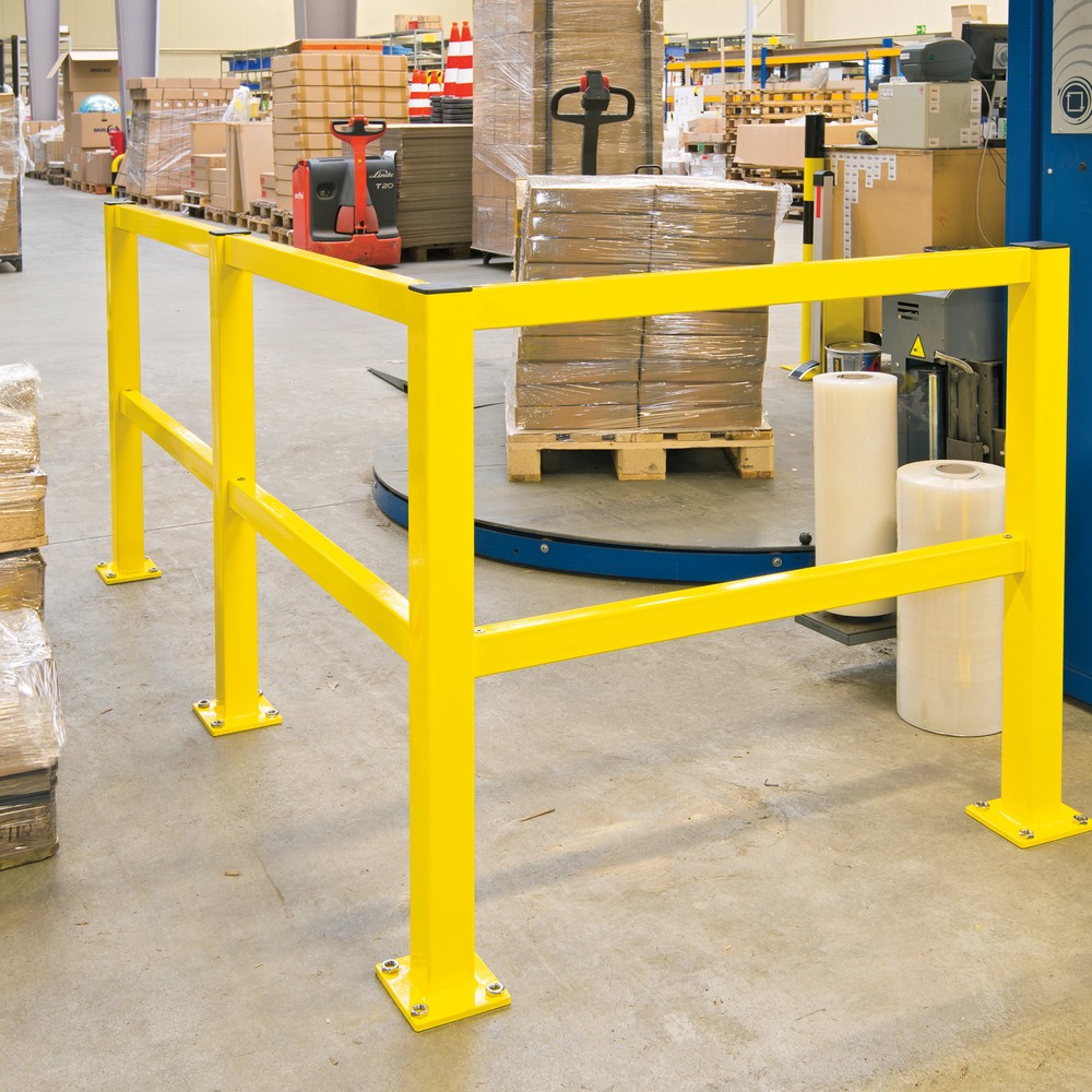Product image no. 6: S-Line impact protection railing, indoor use, start/end post, height 1,000 mm