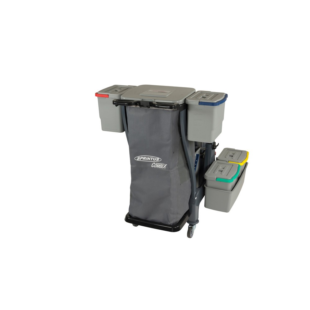 N° de l'image du produit 2 : Sac à linge sale/sac poubelle pour chariot de ménage COMBIX XL et PRO