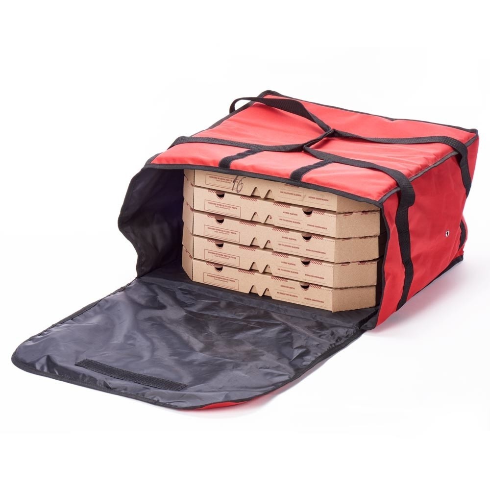 N° de l'image du produit 5 : Sac de transport à pizza Stalgast, chargement frontal, isolé sur tous les côtés, 500 x 500 x 300 mm