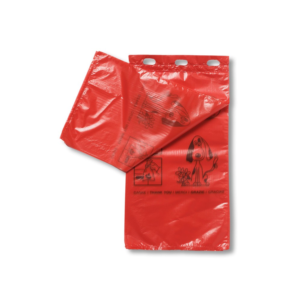 N° de l'image du produit 2 : Sachets à excréments pour chien, 1.000 pièces/UV, rouge