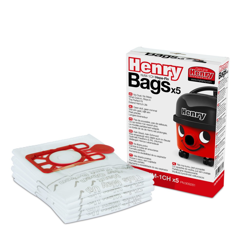 N° de l'image du produit 1 : Sacs à poussière Numatic® HEPA-FLO NVM-1CH