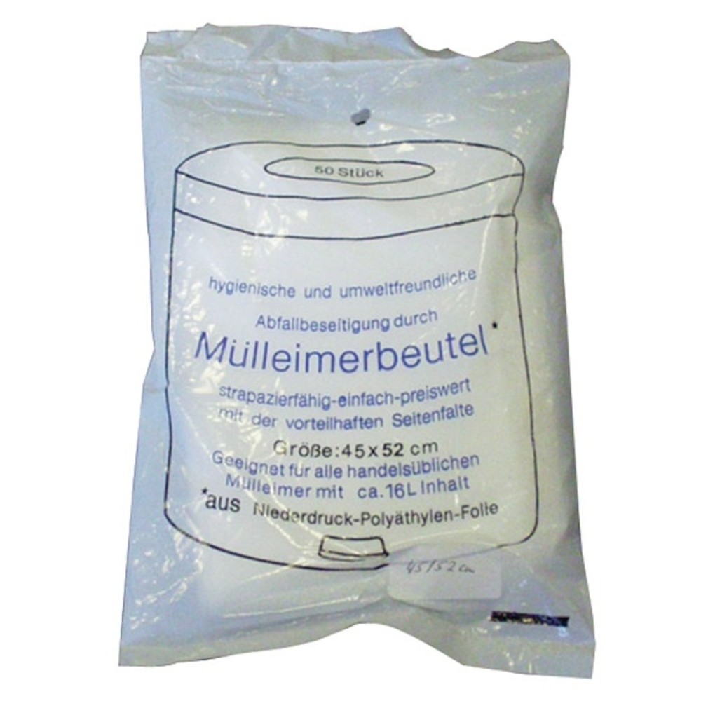 Illustration du produit: Sac poubelle l.620xL750 mm 60 l 7 µm transparent 50 pièces/rouleau