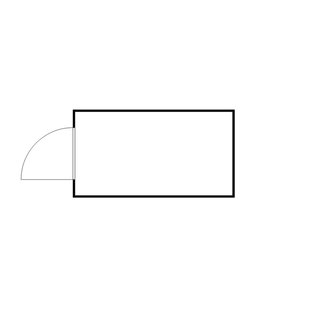 FLADAFI® Materialcontainer, verzinkt, zerlegt, 8 m², mit Holzfußboden, HxBxT 2.150 x 4.050 x 2.170 mm, Einzelflügeltür, mittig in Stirnseite Produktabbildung Nr. 2: FLADAFI® Materialcontainer, verzinkt, zerlegt, 8 m², mit Holzfußboden, HxBxT 2.150 x 4.050 x 2.170 mm, Einzelflügeltür, mittig in Stirnseite