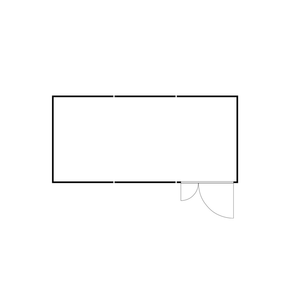 Produktabbildung Nr. 2: SAFE Tank Gefahrstoffcontainer 3000 CONTROL isoliert, automatisierte Explosionsschutzeinrichtung für höchste Energieeffizienz u. Sicherheit, Maße außen 3350x6520x2560 mm, Doppelflügeltür (asymmetrische Teilung), seitlich in 6 m Seite, Lagerfläche