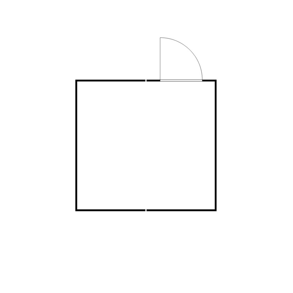 Produktabbildung Nr. 2: SAFE Tank Gefahrstoffcontainer Kombination 4000 WGK 1-3, verzinkt, vormontiert, Maße außen 5080x4340x2300 mm, Einzelflügeltür, mittig im Modul, Lagerfläche 21 m²
