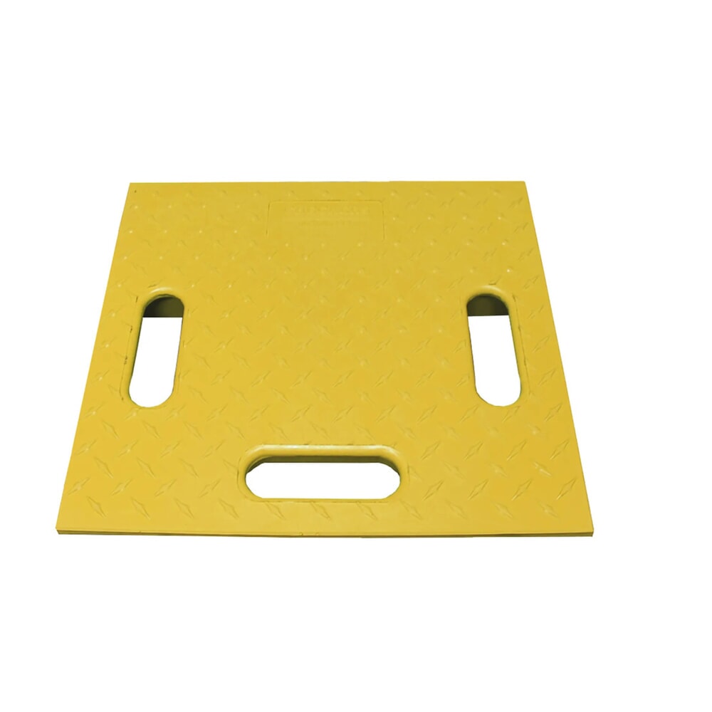 Imagen del producto: Salvamangueras Justrite® Diamondback®, rampa, LxA 260 x 410 mm, amarillo