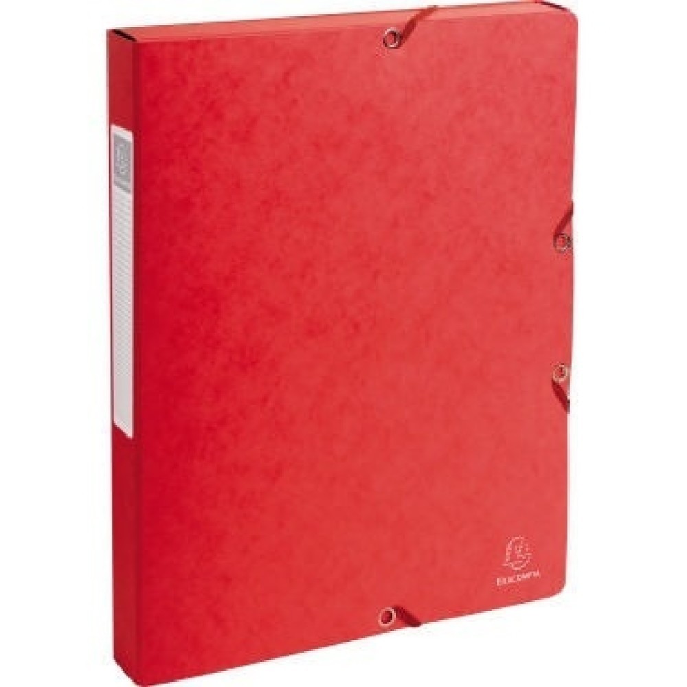 Produktabbildung Nr. 1: Exacompta Archivbox Exabox 50305E DIN A4 25mm Manilakarton rot