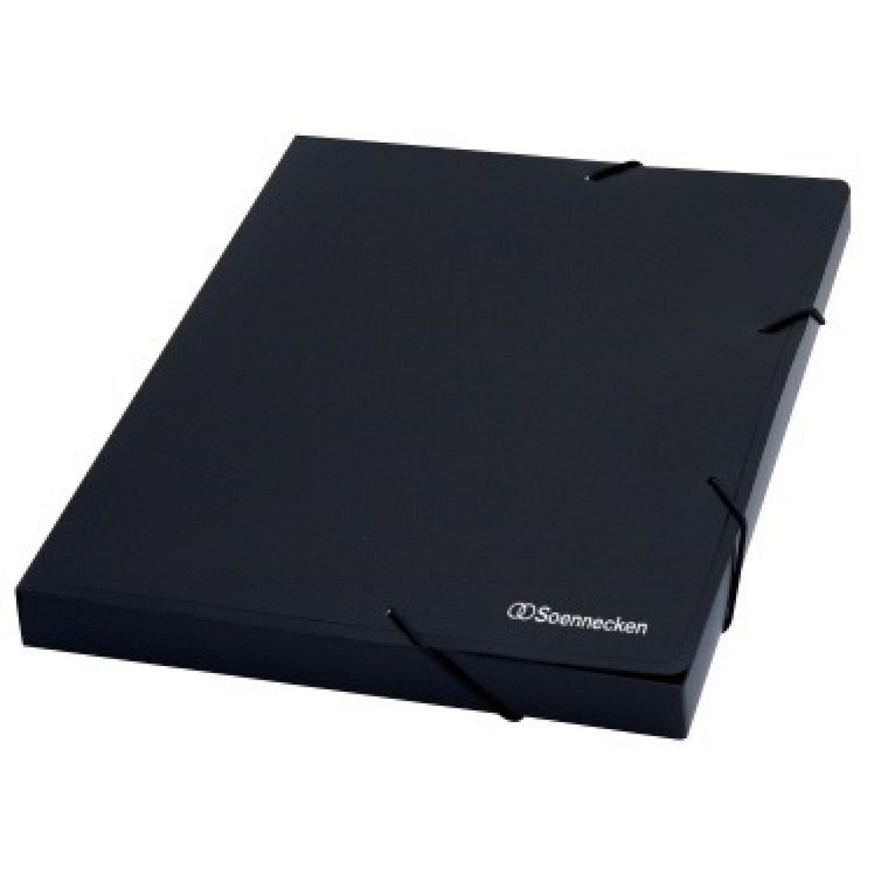 Produktabbildung: Soennecken Sammelbox 1651 Polypropylen schwarz