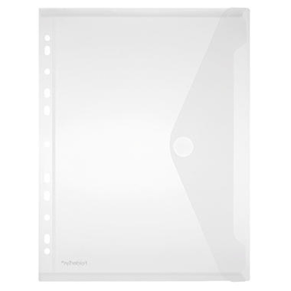 Produktabbildung: FolderSys Sammelhülle 40106-04 DIN A4 Lochrand tr 10 St./Pack.