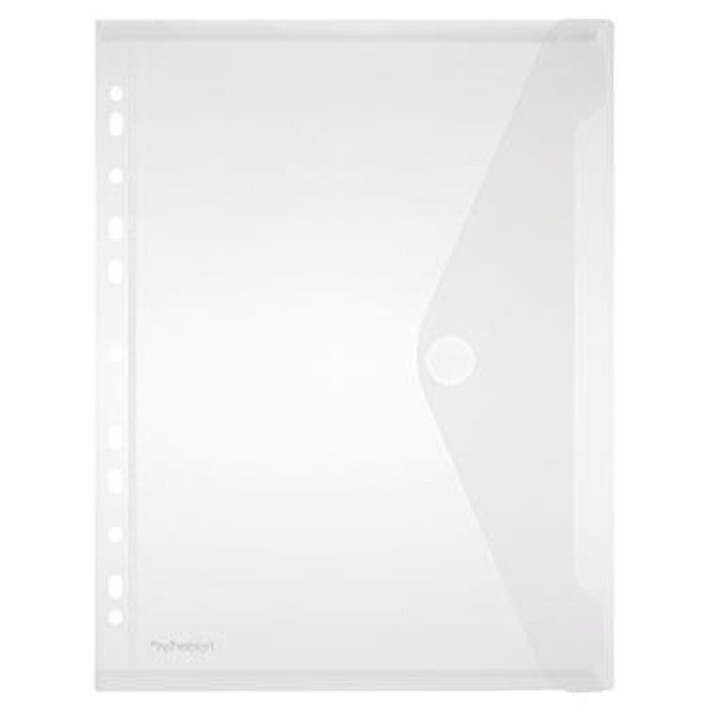 Produktabbildung: FolderSys Sammelhülle 40106-04 DIN A4 Lochrand tr 10 St./Pack.