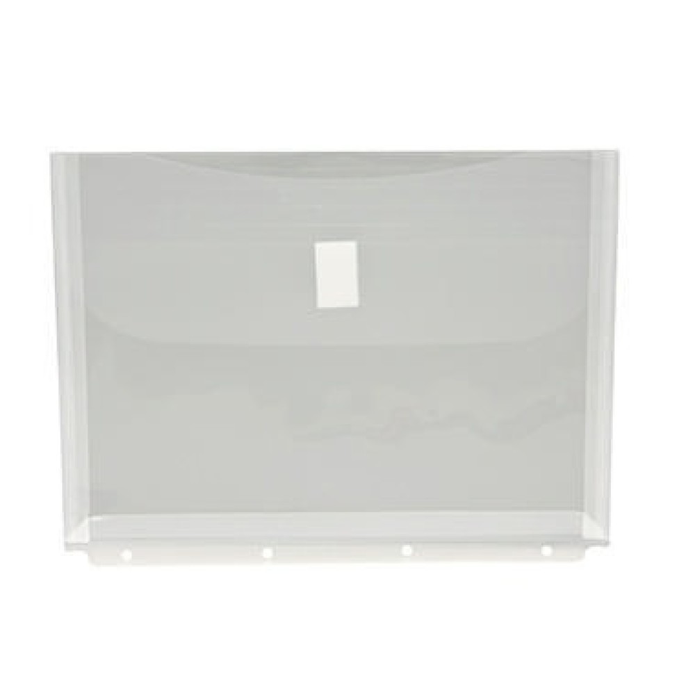 Produktabbildung: Dokumententasche DIN A4 mit Abheftrand transparent 5 St./Pack.