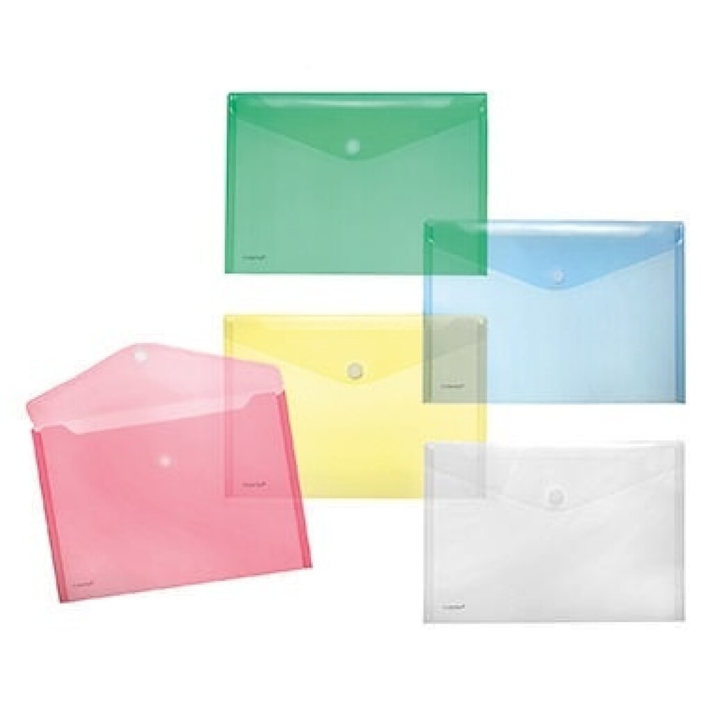 FolderSys Sammelhülle 40101-94 DIN A4 quer sortiert 10 St./Pack. Produktabbildung: FolderSys Sammelhülle 40101-94 DIN A4 quer sortiert 10 St./Pack.