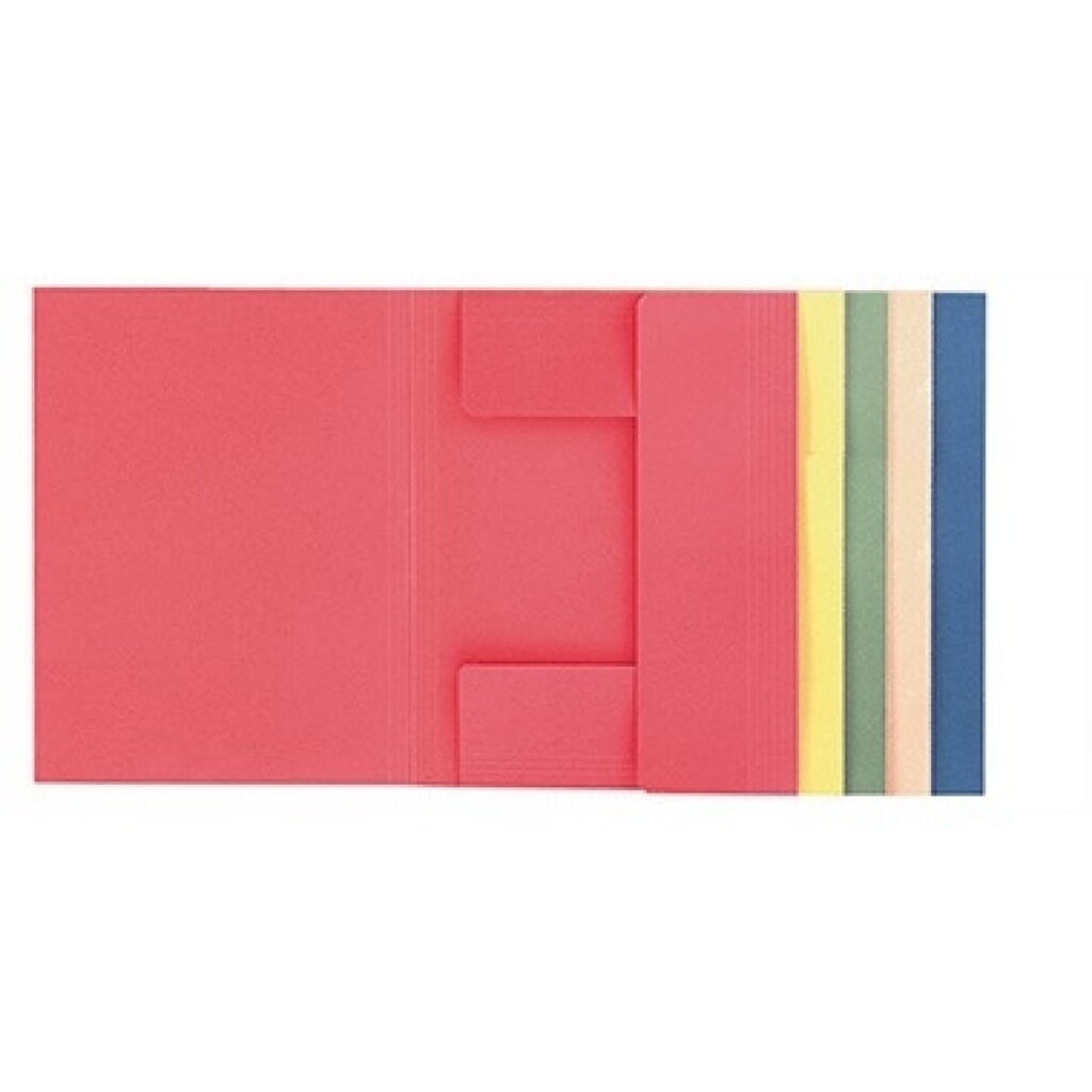 Sammelmappe DIN A4 Recyclingkarton 300g grün Produktabbildung Nr. 4: Sammelmappe DIN A4 Recyclingkarton 300g grün