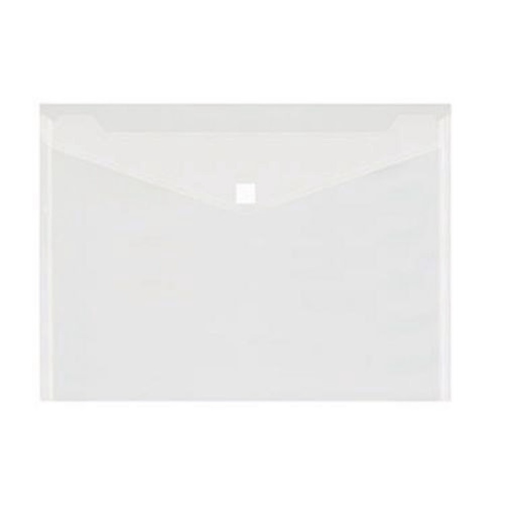 Produktabbildung: Dokumententasche DIN A4 Polypropylen transparent 5 St./Pack