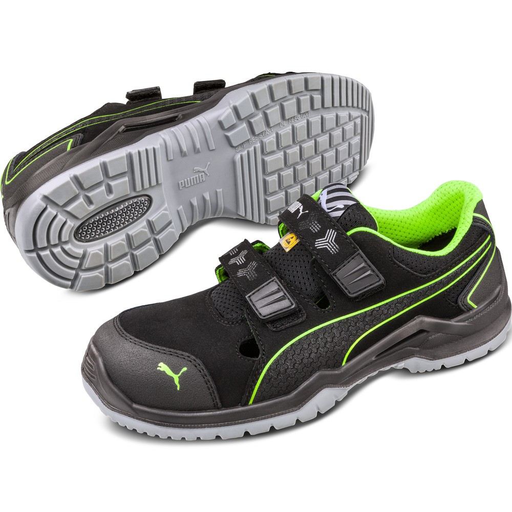 N° de l'image du produit 2 : Sandales de sécurité PUMA® Neodyme Green S1P ESD, taille 40