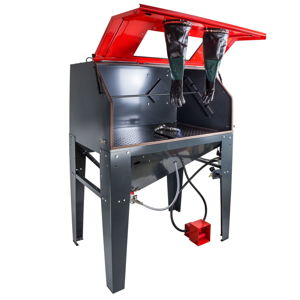 Produktabbildung Nr. 3: Sandstrahlkabine STK690M, HxBxT 1.760 x 1.240 x 1.080 mm