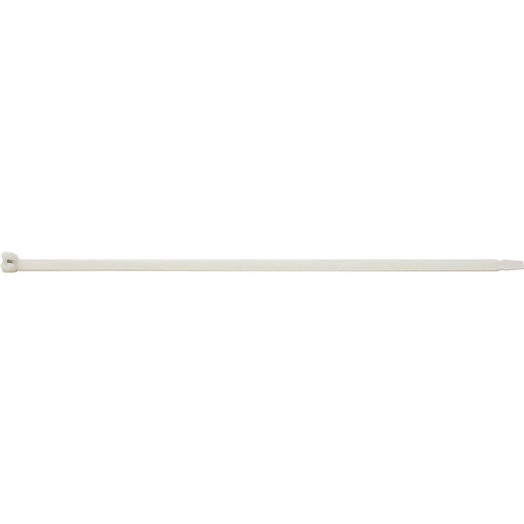Produktabbildung: Kabelbinder L.200mm B.3,5mm PA natur 100St./Btl.SAPI SELCO