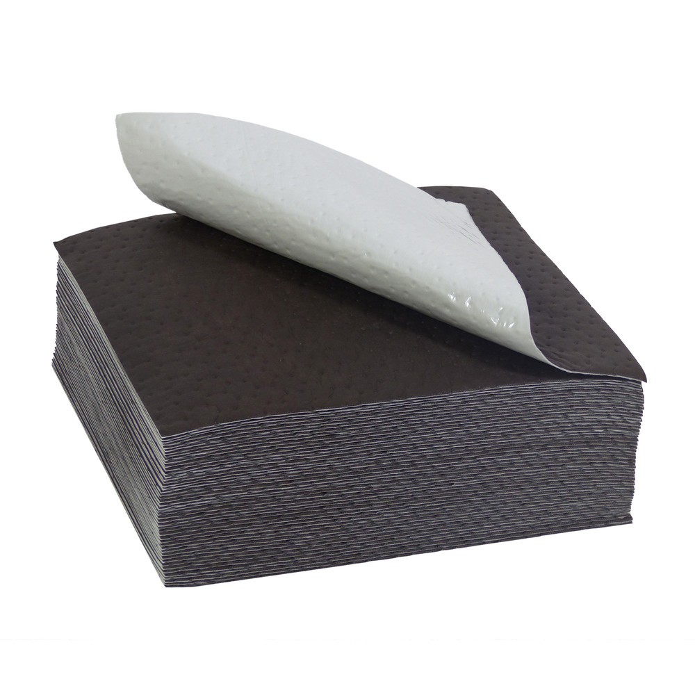 Produktabbildung Nr. 1: Saugmatte SMF Heavyweight, 50 Tücher, 3-lagig, LxB 400 x 500 mm, Öl, weiß