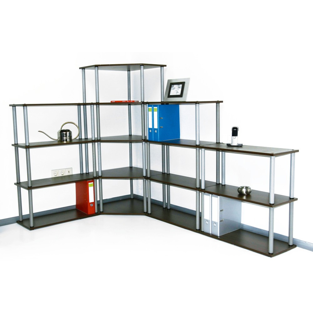 Immagine del prodotto: Scaffalatura angolare OFFICE, 2 ripiani