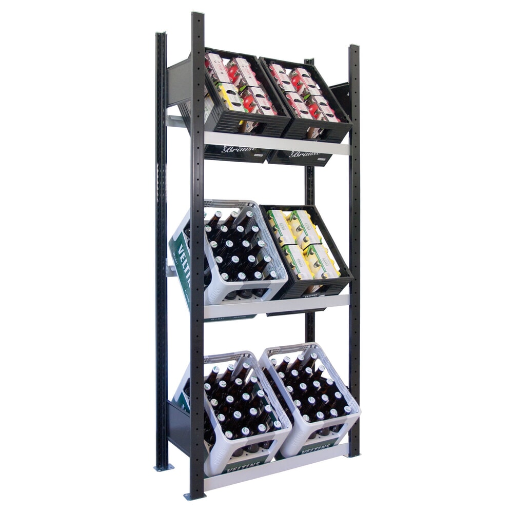 Immagine del prodotto n. 1: Scaffale per casse portabevande SCHULTE, AxL 1.800 x 820 mm