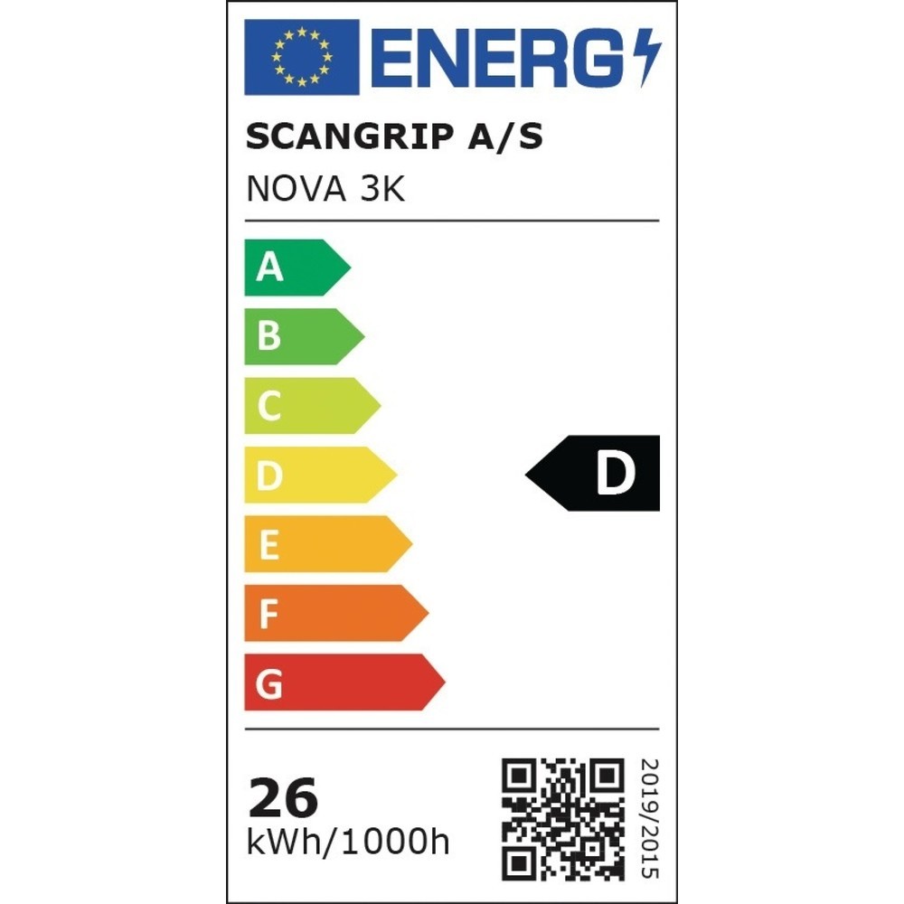 Produktabbildung Nr. 3: SCANGRIP LED-Strahler NOVA 3K 26 W 300-3000 lm 5m H05RN-F 2x1 mm² IP67