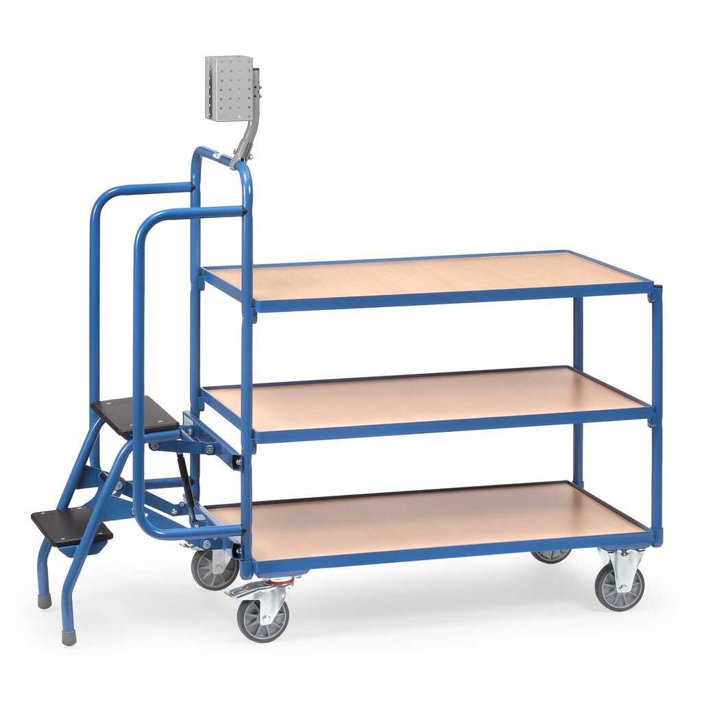 Produktabbildung Nr. 5: Scannerhalter für fetra® Kommissionierwagen, HxBxT 150 x 120 x 87 mm