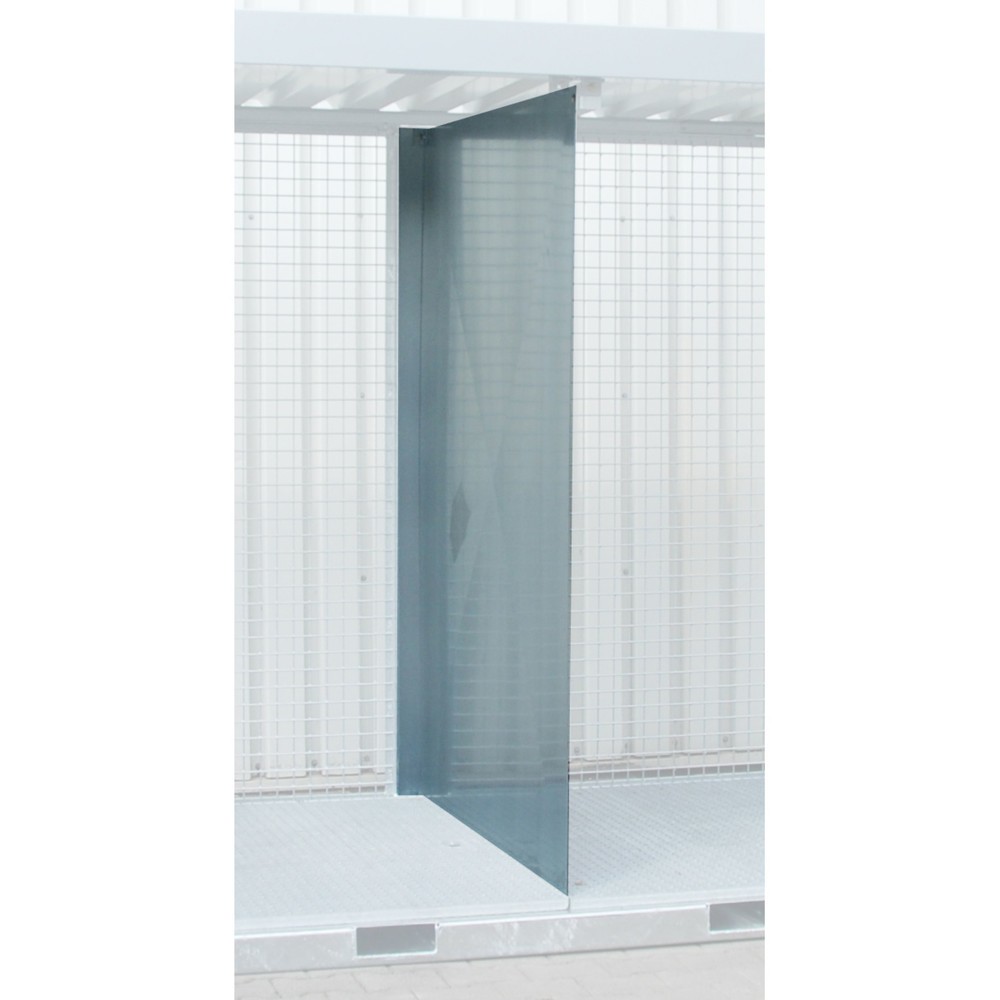 Product afbeelding: Scheidingswand voor gasflescontainer Bauer® GFC-E, max. 32 gasflessen