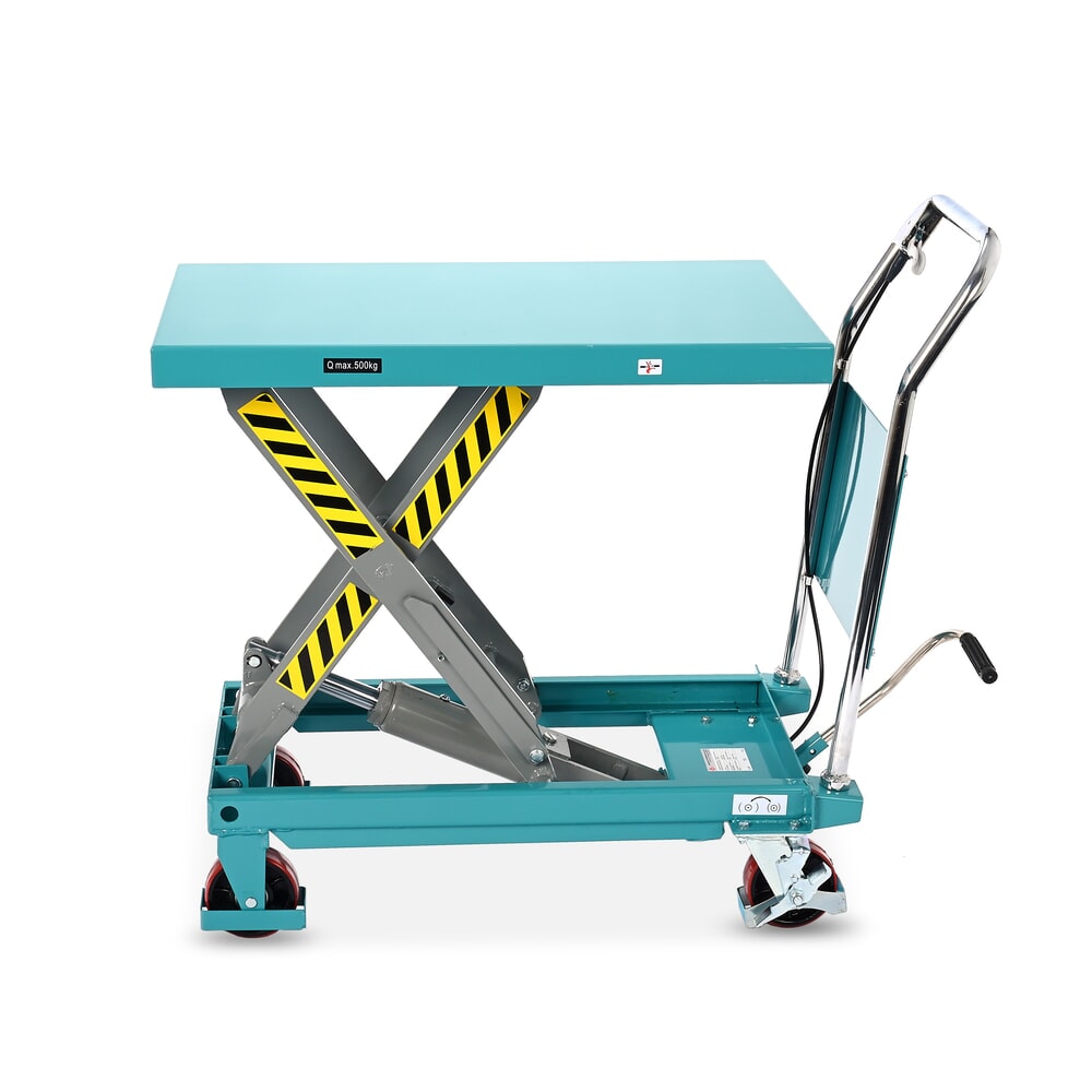 Produktabbildung Nr. 3: Scheren-Hubtischwagen Ameise® LTT 0.5 mit Einfach-Schere, fester Bügel, Tragkraft 500 kg, Plattform à 850 x 500 mm