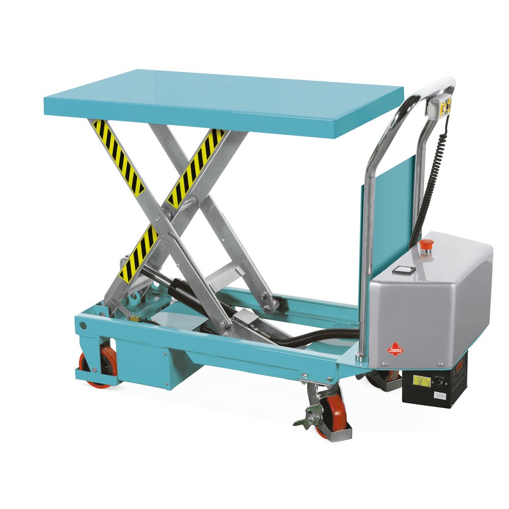 Produktabbildung: Scheren-Hubtischwagen Ameise® LTT 0.5 mit Einfach-Schere, elektrisch, Tragkraft 500 kg, Plattform à 1.010 x 520 mm
